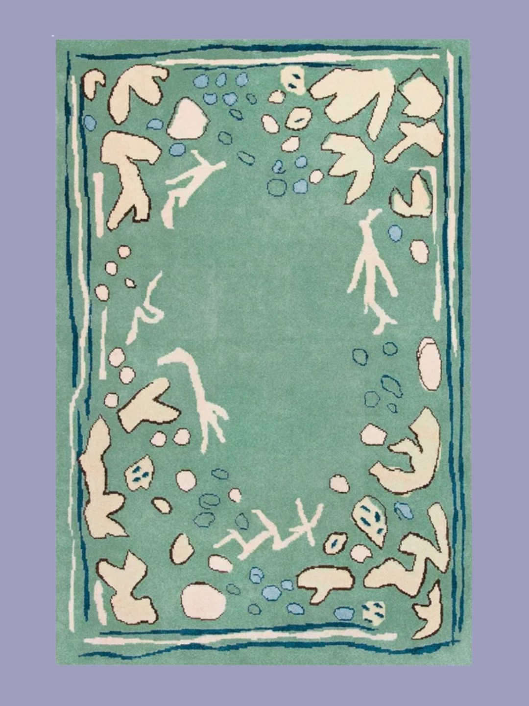 Nordic Knots by Eagle + Hodges, Giverny in Green