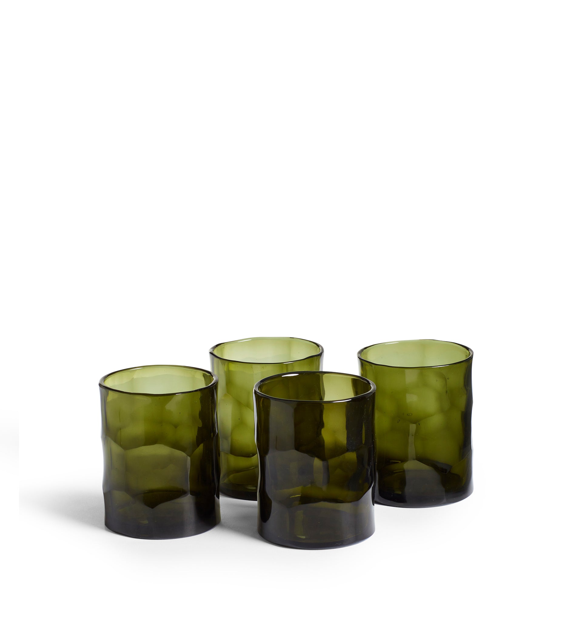 Chaar Tumblers - Set of Four - Green