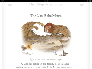 Class Tech Tips: Aesop’s Fables Go Mobile