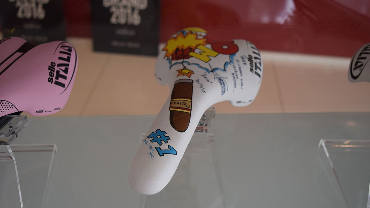 Another custom saddle for Rodriguez