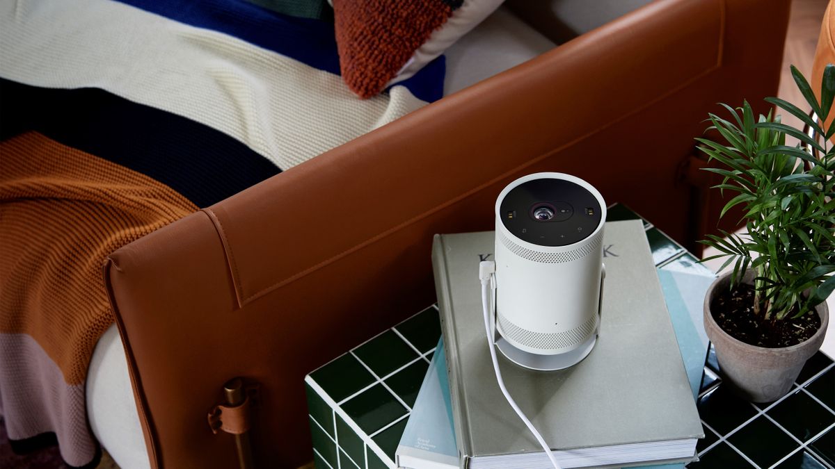 Samsung's oddball The Freestyle projector is a goanywhere home cinema
