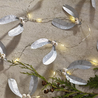 Metal Mistletoe Fairy Lights | was £25.00 now £20.00 at The White Company
