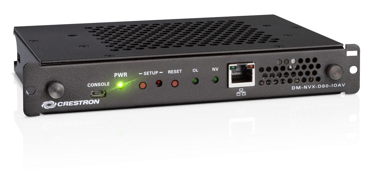 Crestron DM NVX 4K60 4:4:4 HDR Network AV OPS Decoder