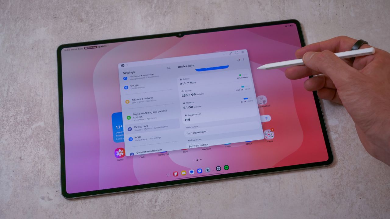 A photo of the Samsung Galaxy Tab S11 Ultra