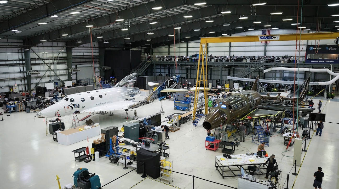 Virgin Galactic's Newest Spaceship Just Got Its Wings (Photos) | Space