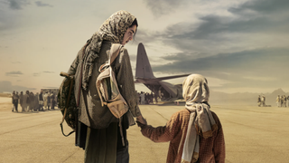 Amina (Hannah Abdoh) and Nooria (Sara Taheri) in Kabul