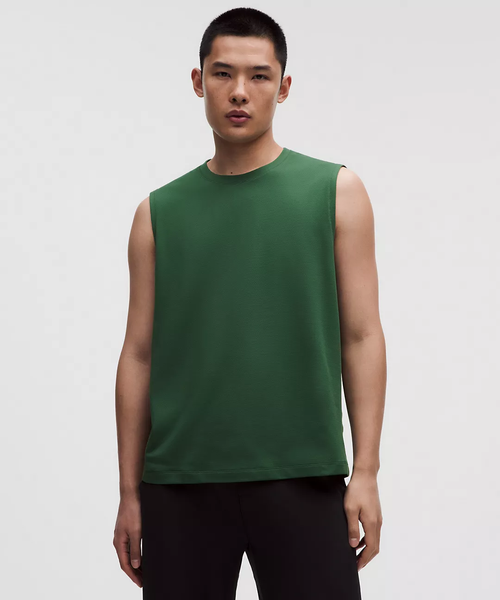 Mesh Soft Jersey Sleeveless Tank Top
