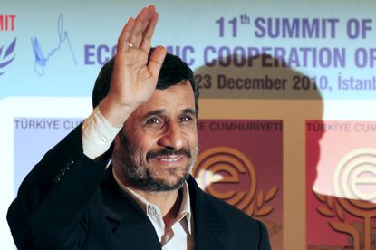 Mahmoud Ahmedinejad. 