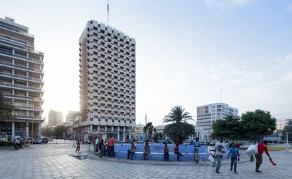 Graham Foundation in Chicago with Hotel Independence in Dakar