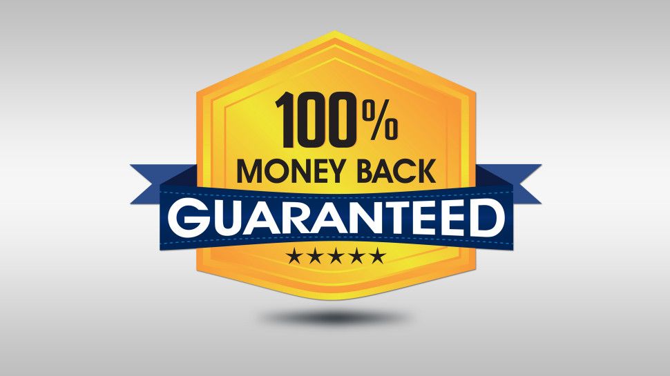 A Money-Back Guarantee logo