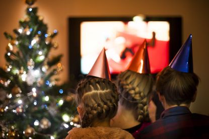 Children watching the best Christmas adverts 2020