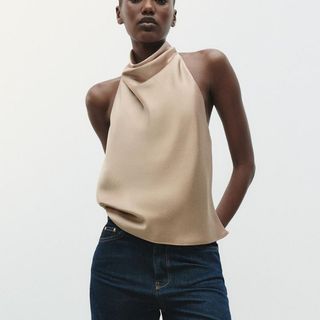 Image of satin top