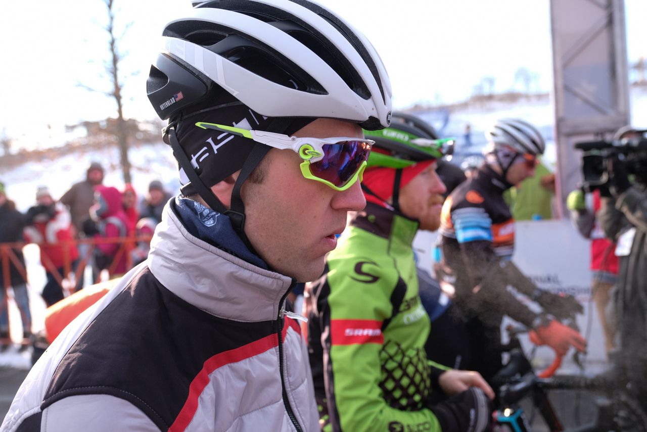 Tobin Ortenblad (Santa Cruz) on the front row
