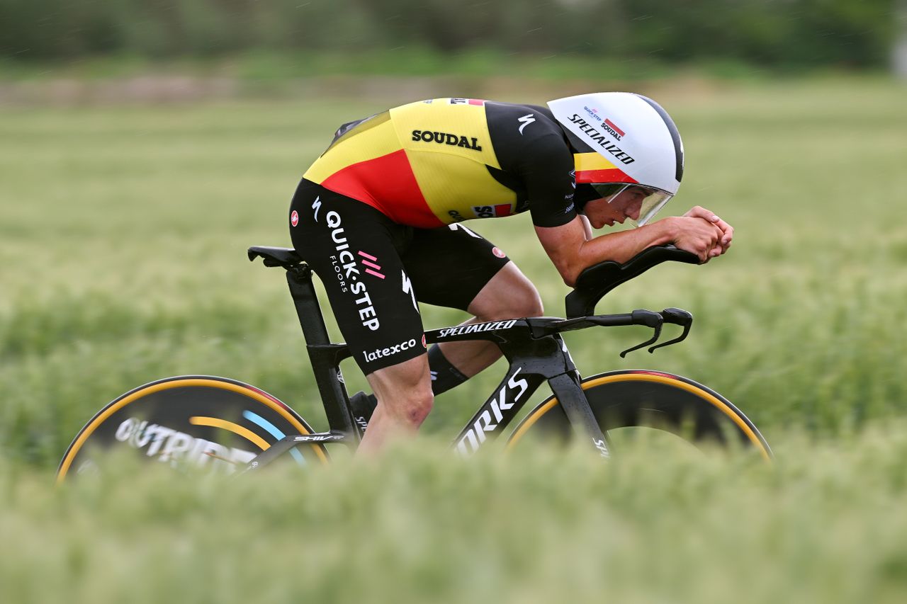 Remco Evenepoel at the Giro d&#039;Italia