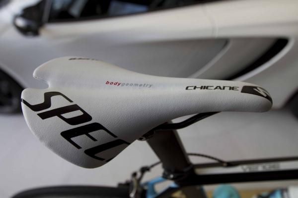 Boonen's rig is fitted with a Specialized S-Works Chicane