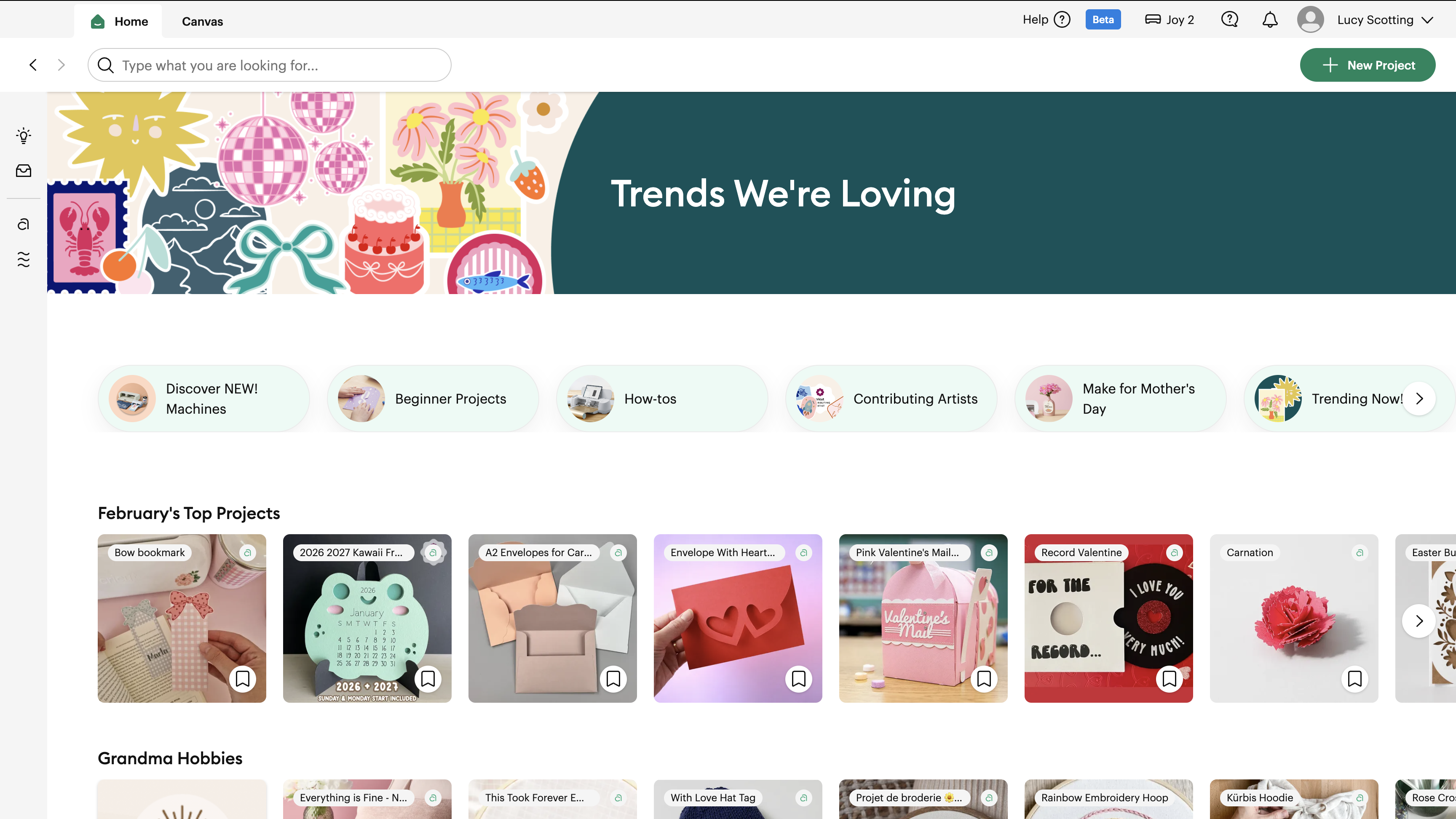 Design Space screenshots