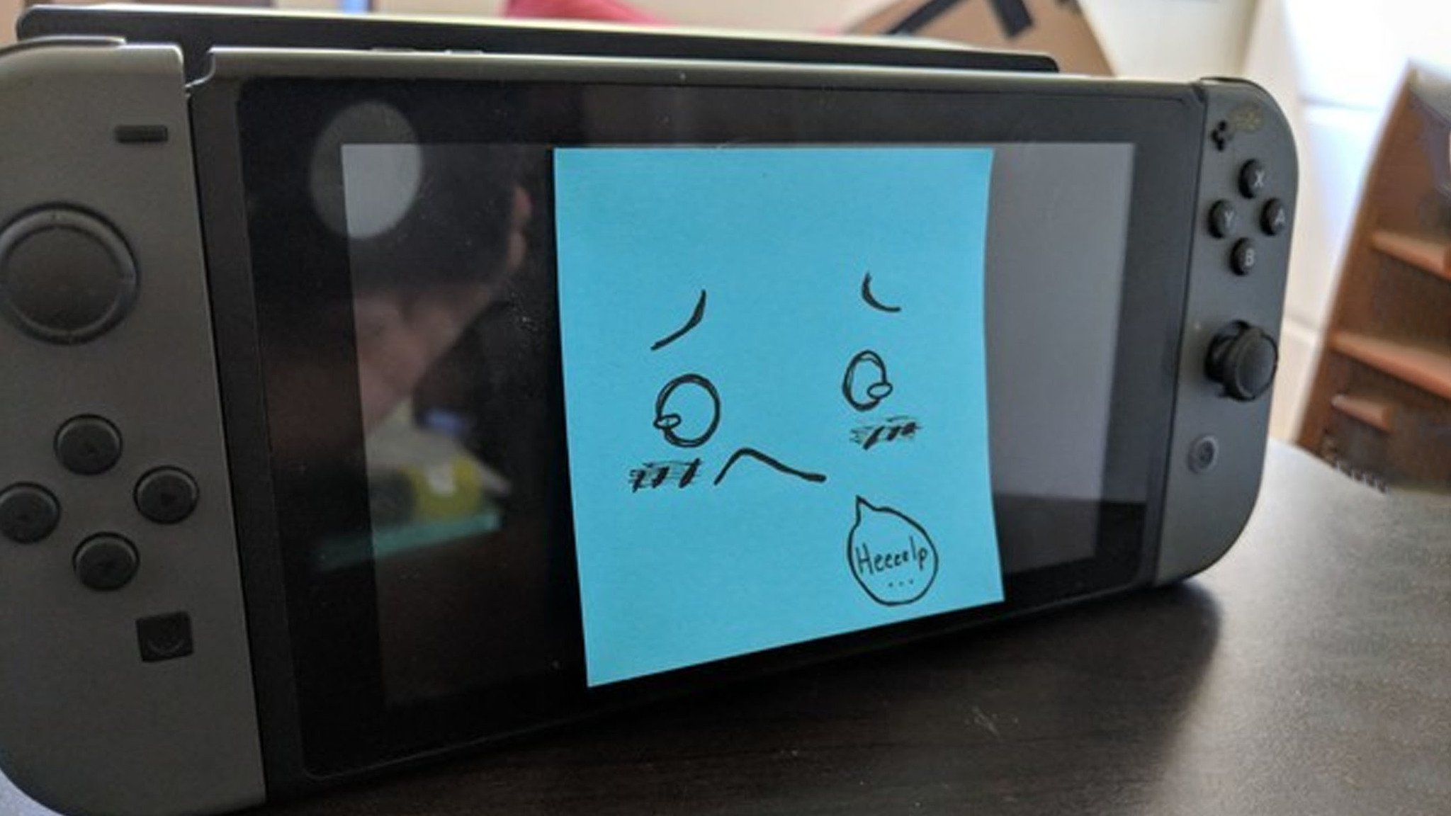 Troubleshooting Switch Sticky Note Sad