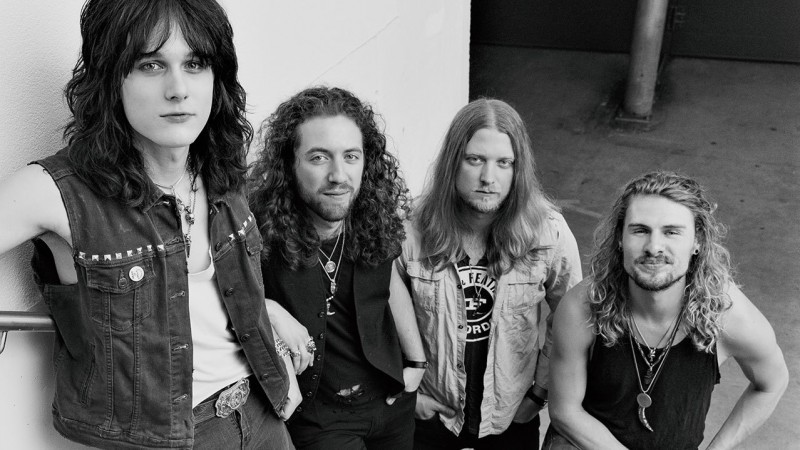 a press shot of tyler bryant and the shakedown