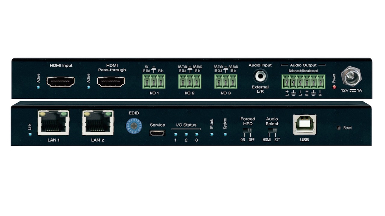 Key Digital has introduced the Enterprise AV over IP KD-IP1022ENC and KD-IP1022DEC system, designed for creating expandable HDMI over IP systems that can be scaled to fit nearly any commercial installation.