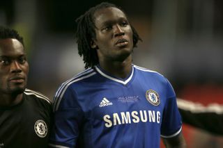 Romelu Lukaku, right, was restricted to just 15 senior appearances during his first spell with Chelsea
