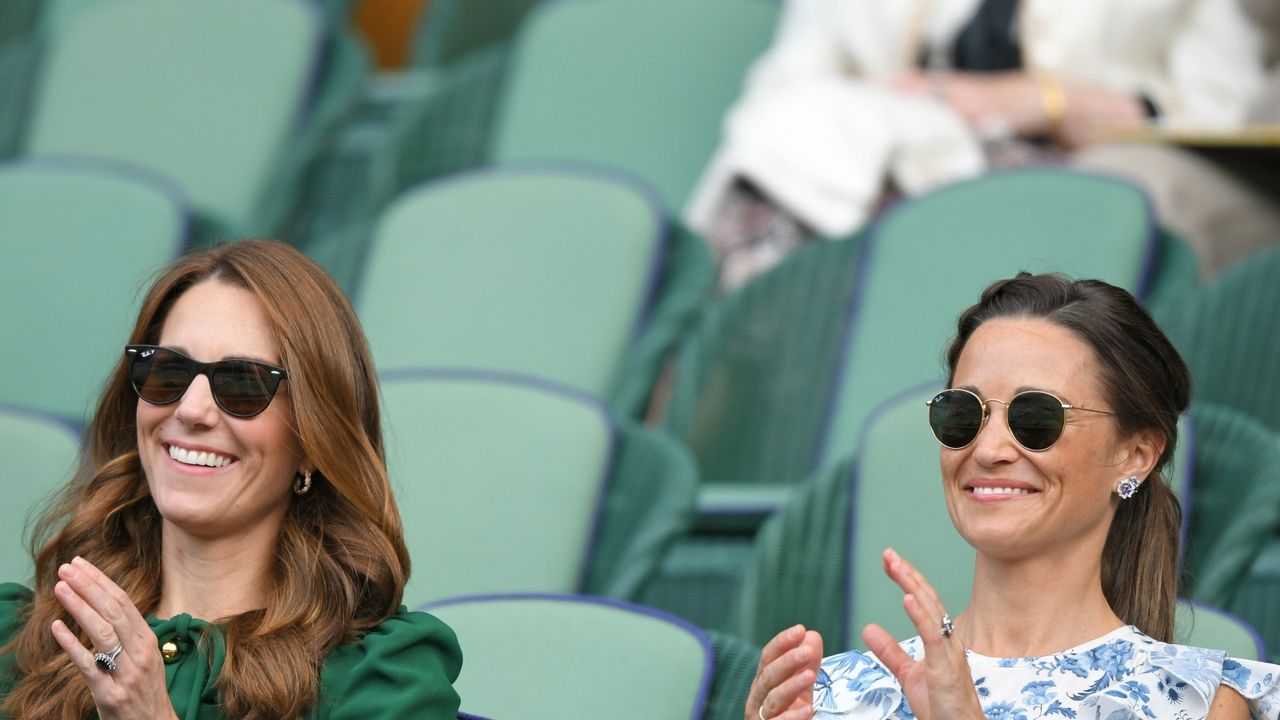 Kate Middleton&#039;s sister Pippa at the tennis