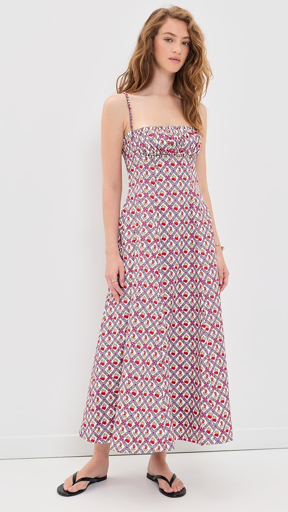 The Maisie Dress - Diamond Cherries