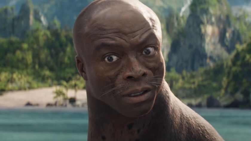 Seal&#039;s seal stares straight ahead with dire concern in Mountain Dew&#039;s Super Bowl LIX ad.