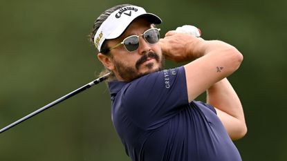 Mike Lorenzo-Vera takes a shot during the 2022 BMW International Open In Munich
