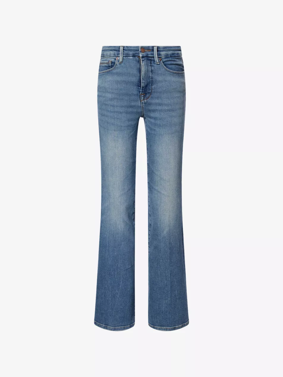 Good Classic Bootcut Stretch-Denim Blend Jeans - 4