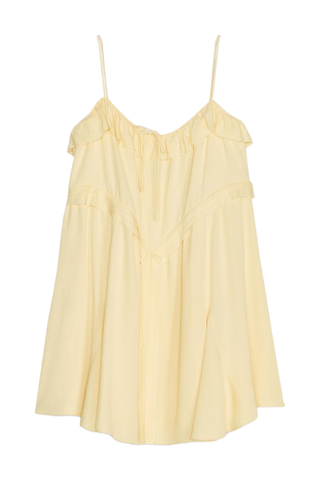 ZARA, Short Ruffle Dress Zw Collection