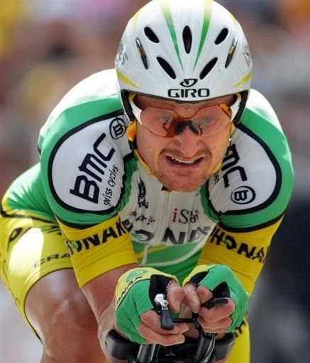 Floyd Landis (Phonak) had a solid ride to finish second