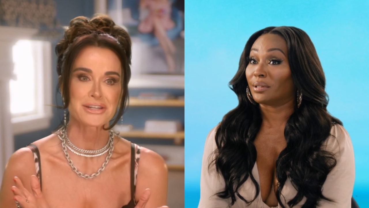 Kyle in RHOBH and Cynthia in RHUGT side by side. 