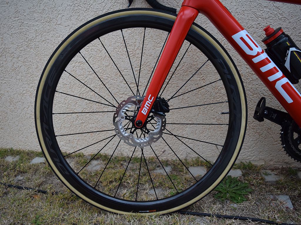 160mm disc rotors up front for Porte