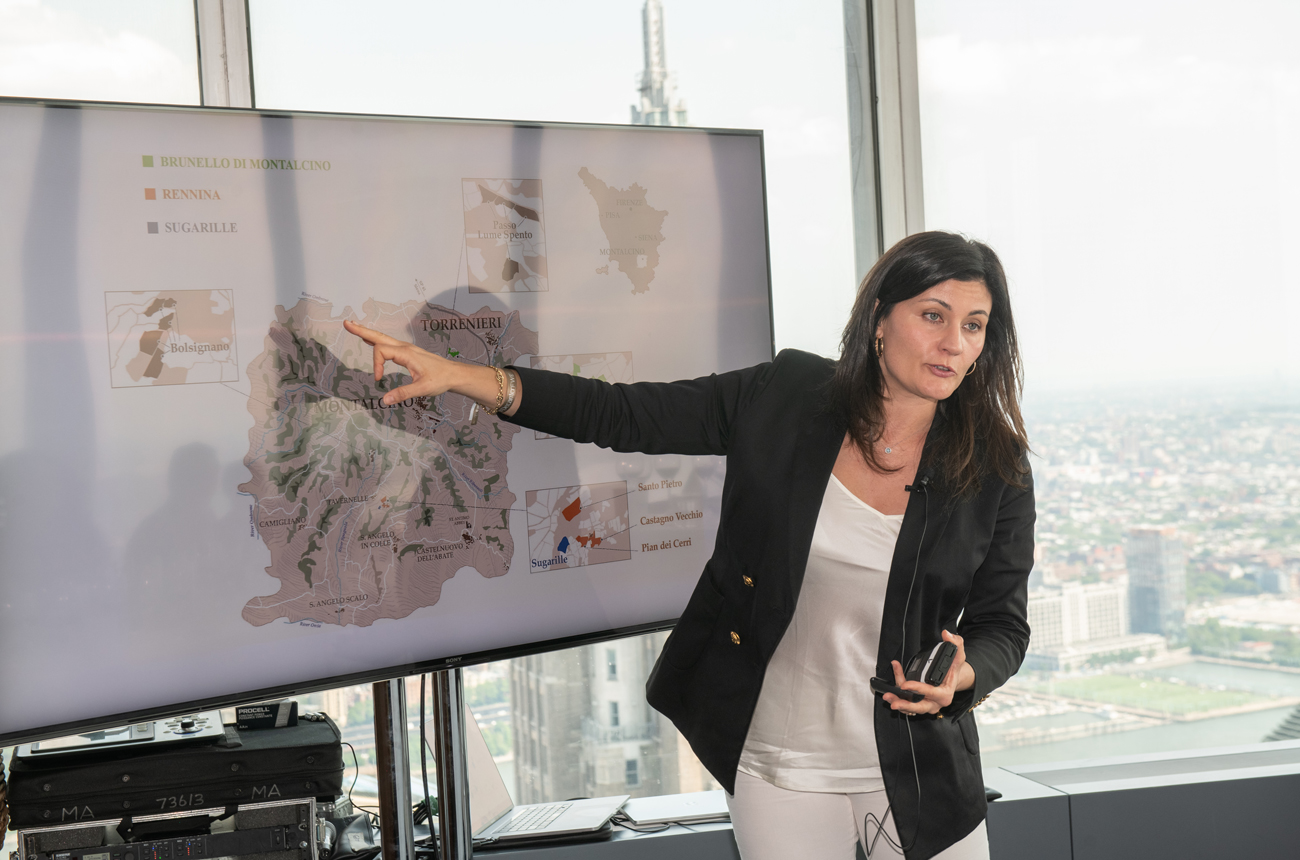 Gaia Gaja at the Gaja Decanter Fine Wine Encounter New York Masterclass