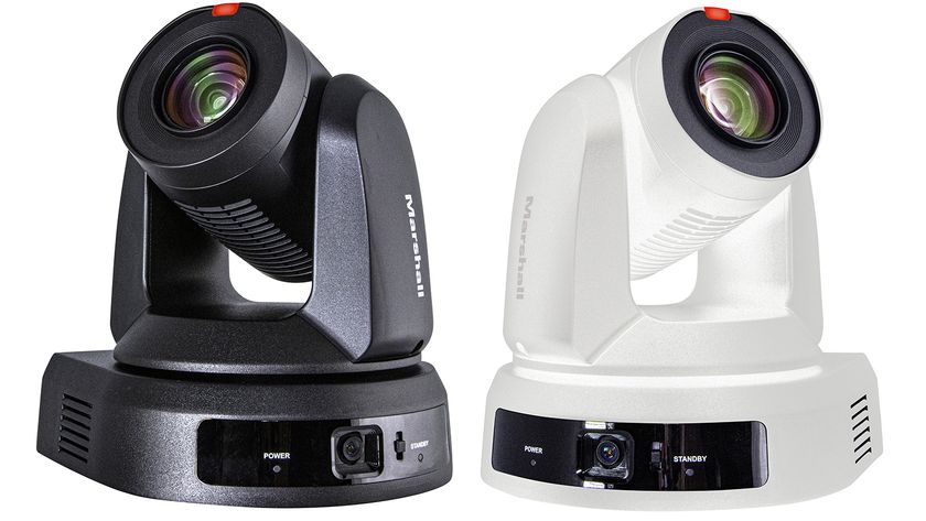 The Marshall CV625 PTZ cameras. 