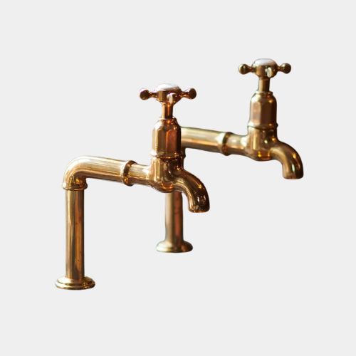 deVOL, Aged Brass Mayan Taps