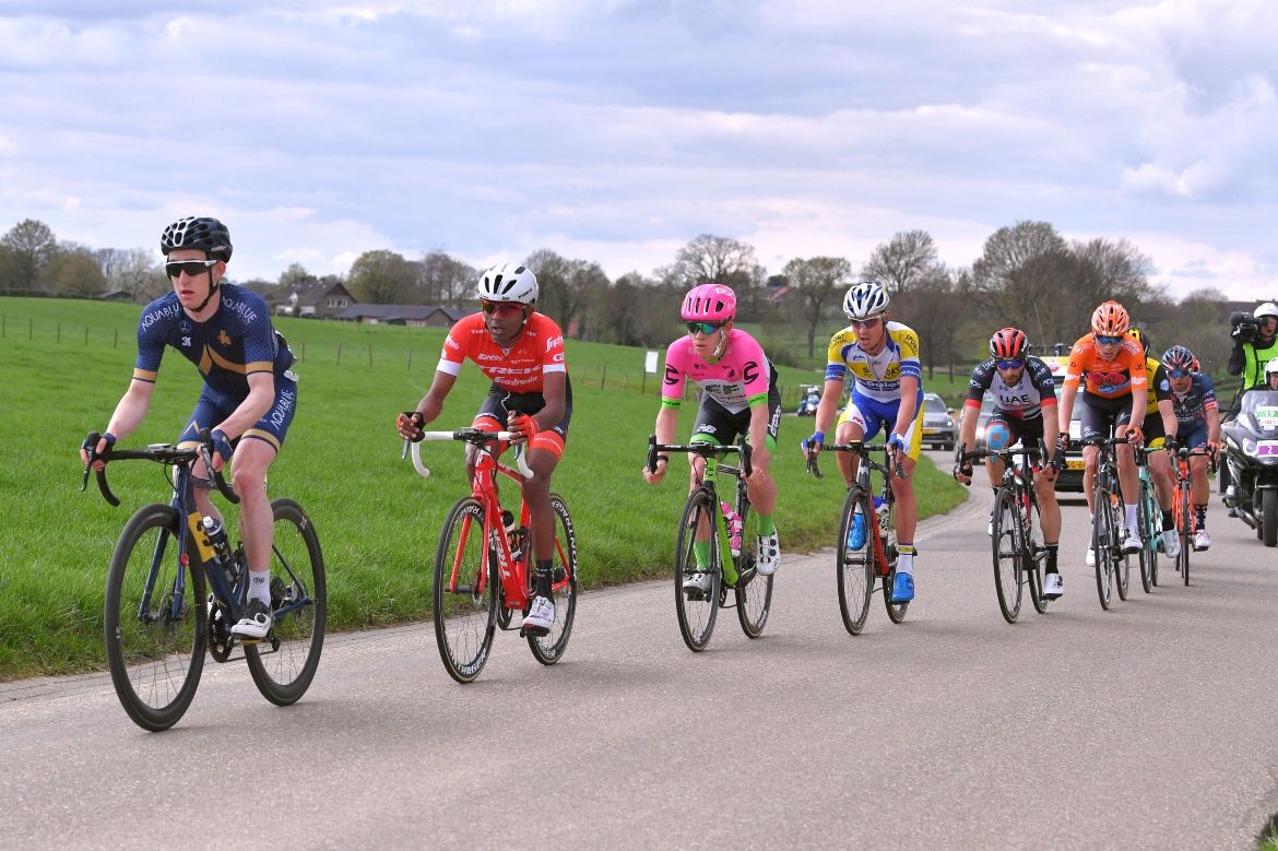 Eddie Dunbar and Tsgabu Grmay lead the breakaway