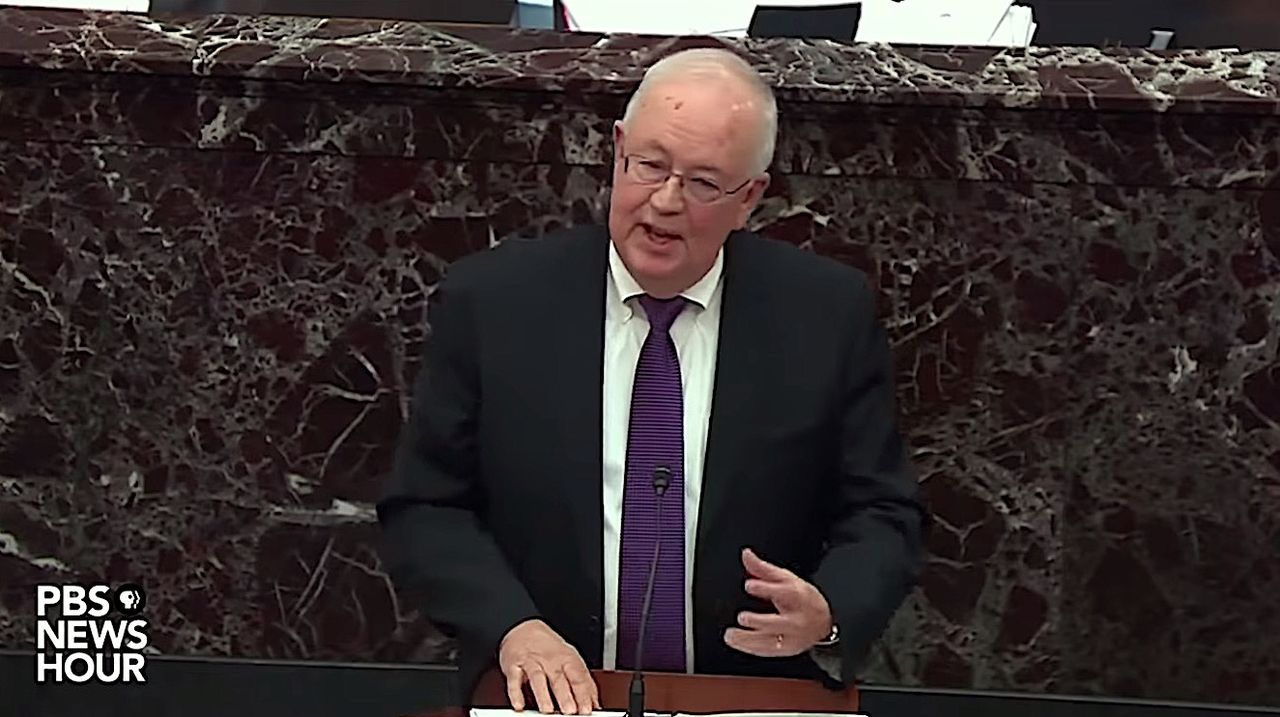 Ken Starr thrashes impeachment