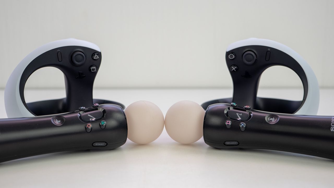 PlayStation VR Move and PlayStation VR2 Sense controllers