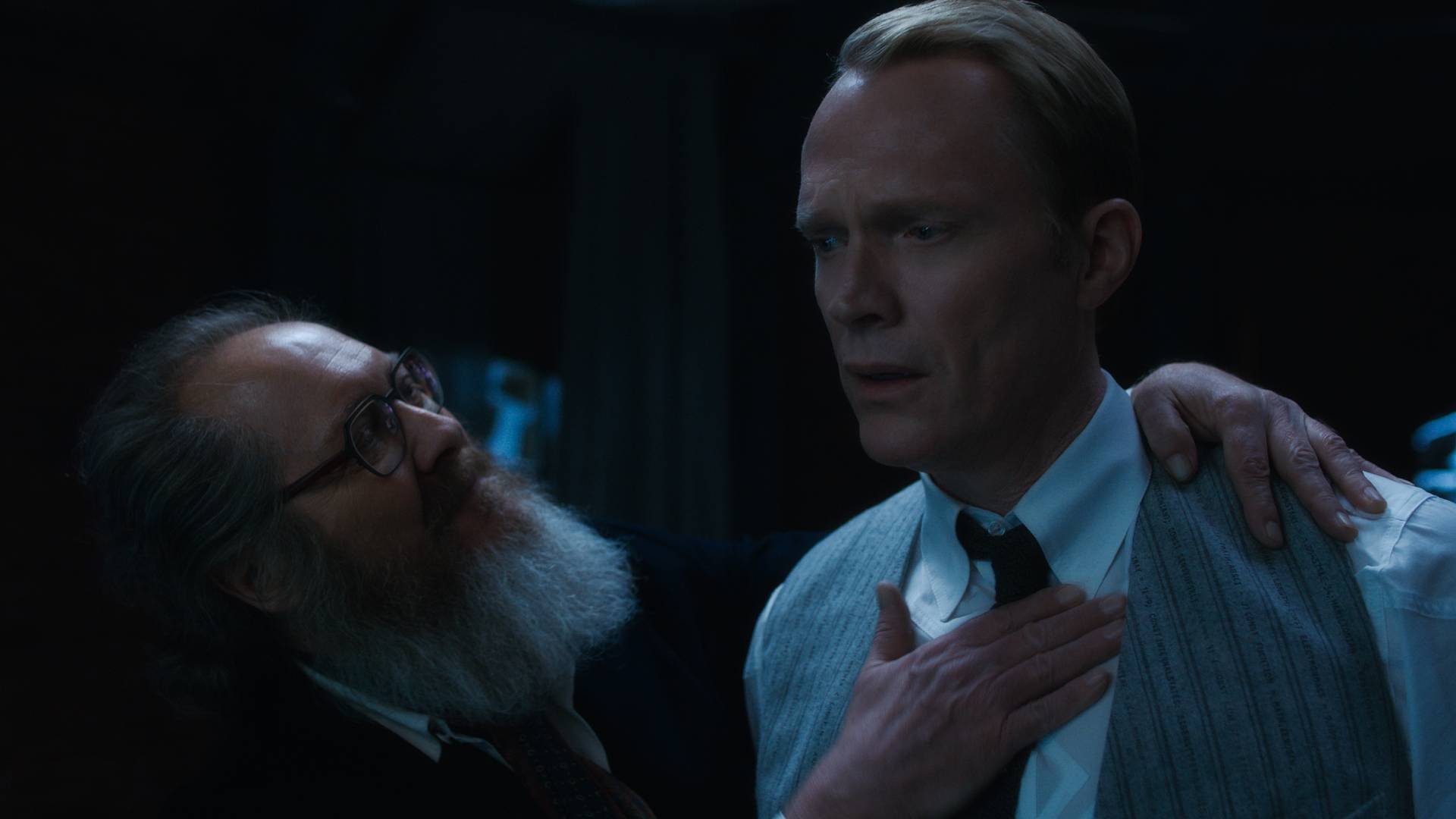James Spader and Paul Bettany in VisionQuest
