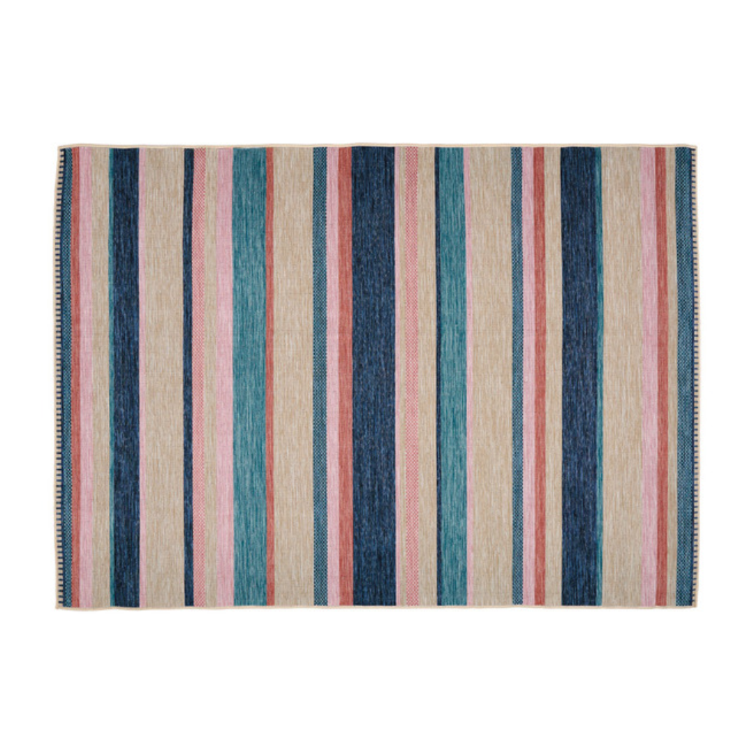 Kirkton House Striped Outdoor Area Rug - 5' X 7'