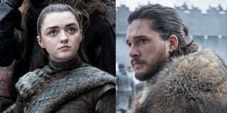 Game of Thrones Arya Stark Maisie Williams Jon Snow Kit Harington HBO