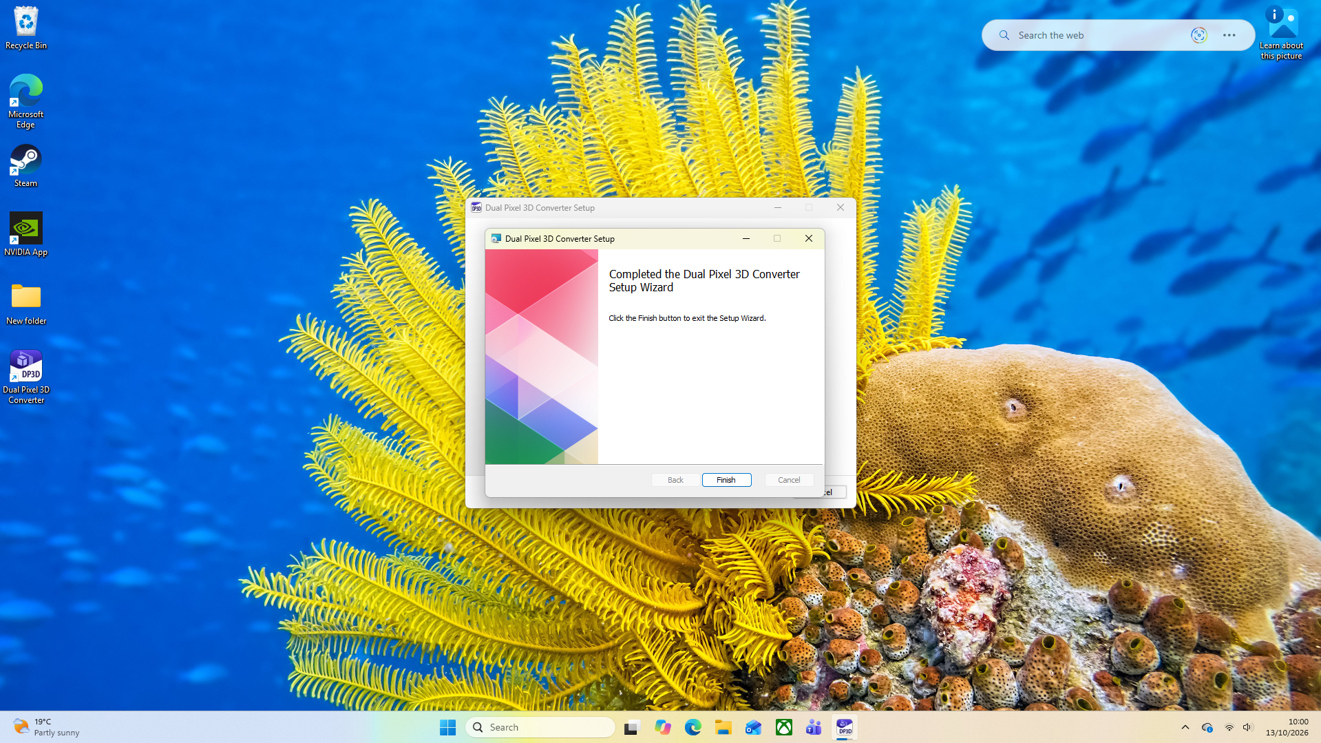 Canon DP3D App Installation Wizard