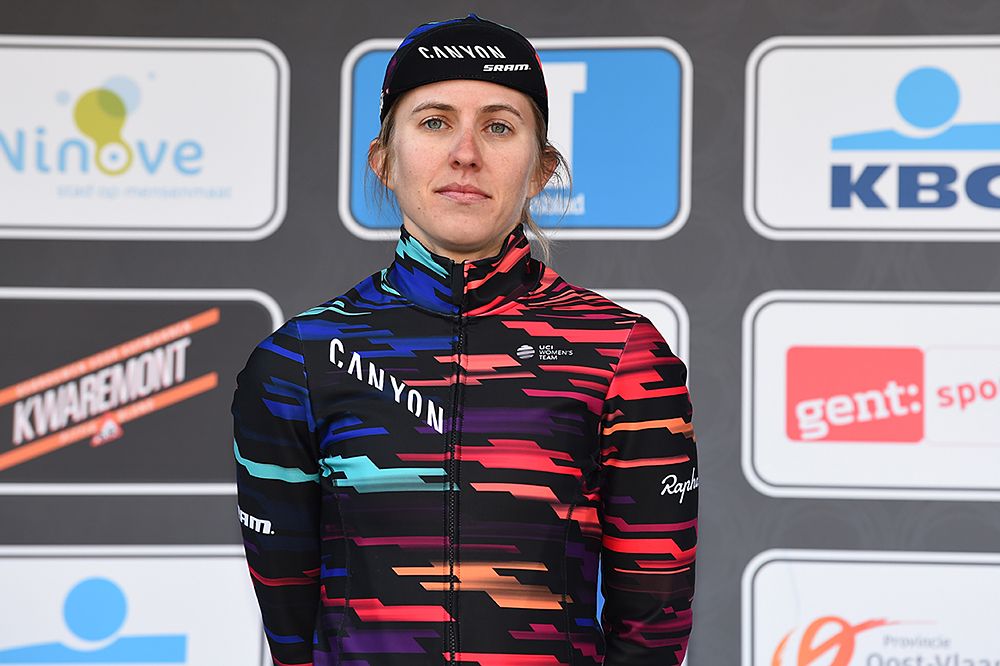 Alexis Ryan (Canyon-SRAM) second at Omloop Het Nieuwsblad