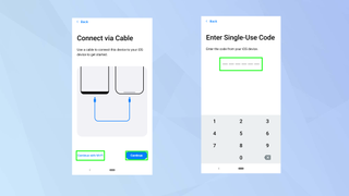 How to transfer data from Android to iPhone