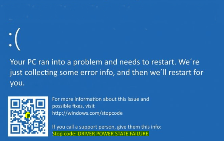 Driver Power State Failure Windows 11