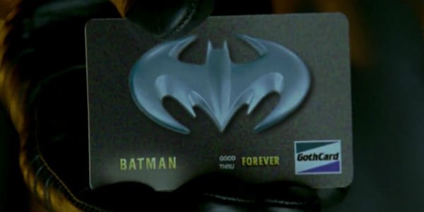 Batman &amp; Robin Bat Credit Card