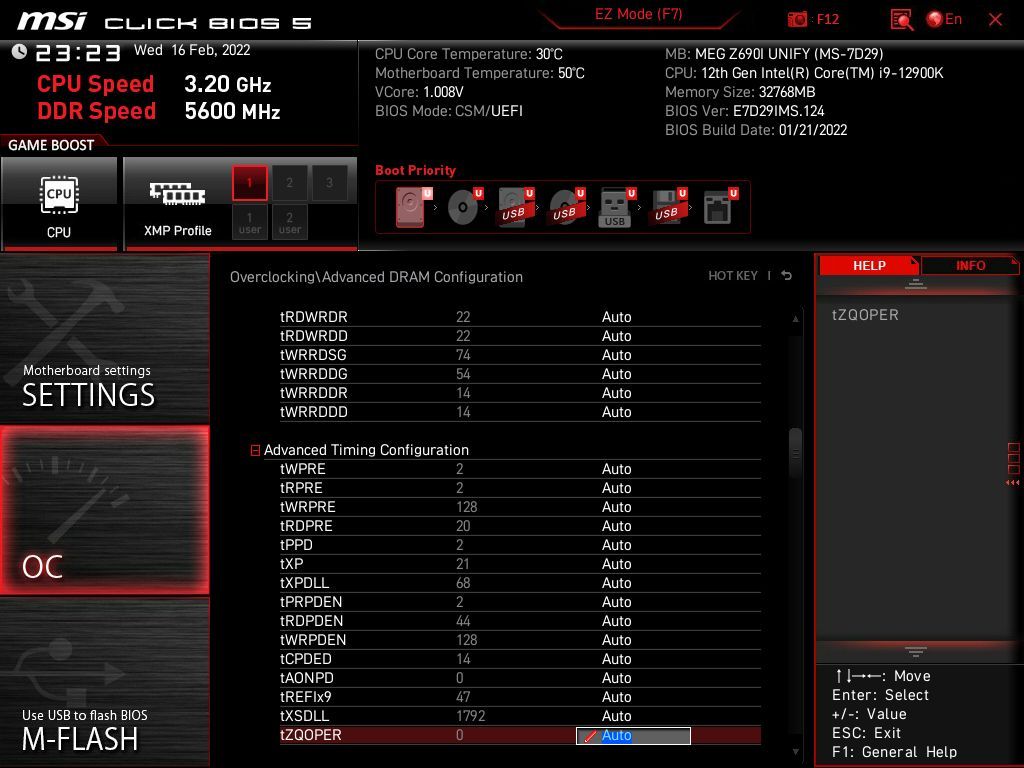 MSI MEG Z690I Unify