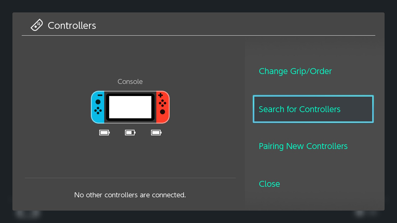 find lost Nintendo Switch controllers