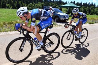 Tony Martin and Julian Alaphilippe escape on stage 16 of the 2016 Tour de France